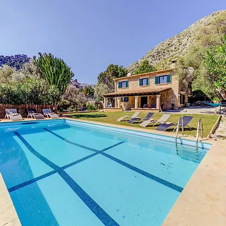 Vila Tranquil Plana Den Rull Set In The Beautiful Ternelles Valley Private Pool Pollença